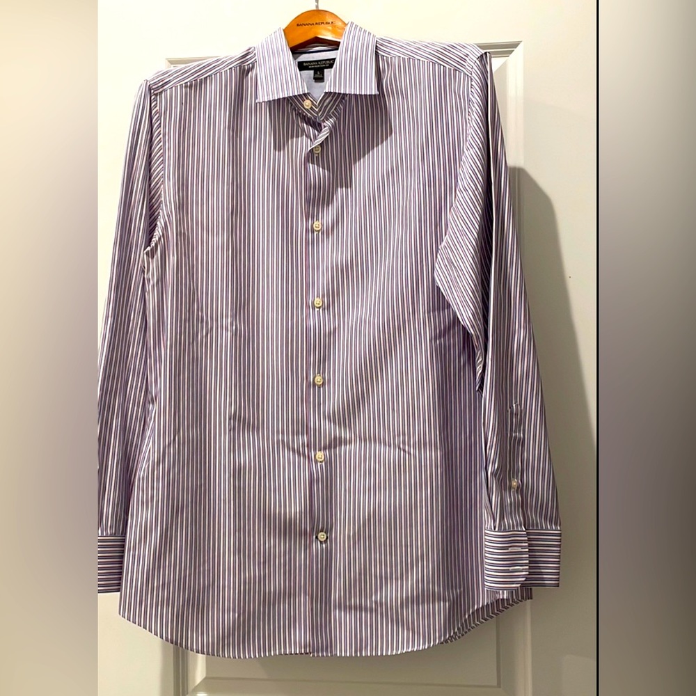 Banana Republic Camden Woven shirt- Size Large